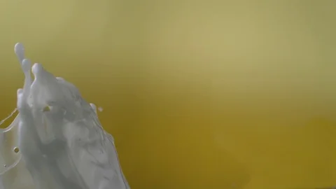  Stream of yogurt Stock Footage 81798716