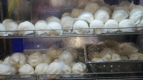 Streamed buns Stock Footage 122074002