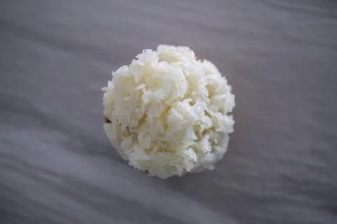 Streamed sticky rice in wicker basket. It is Thai's favorite menu which is wi Stock Photos