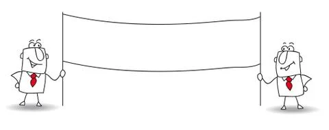 Streamer Stockillustratie