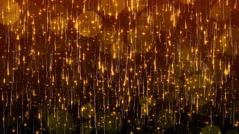 Streamers And Bokeh Stock Footage 172114668
