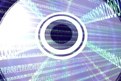 Streaming Binary Data Stock Footage 5970840