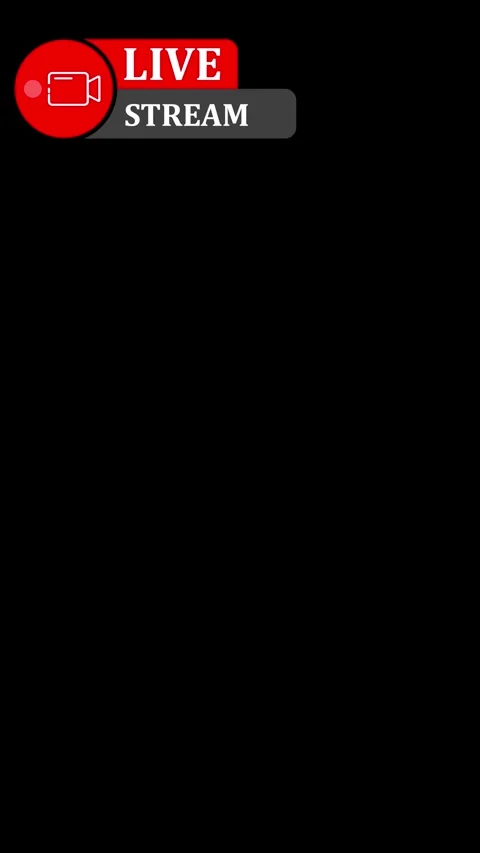 Streaming border with black background. Animation Border gaming overlay Stock Footage 322966513