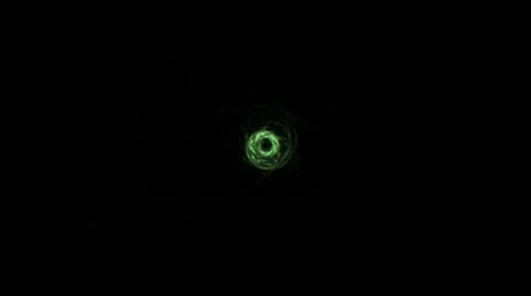 Streaming circular digital interface / Interaction moment Stock Footage 62232329