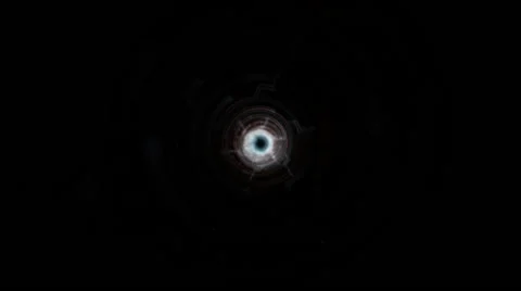 Streaming circular digital interface / Interaction moment Stock Footage 62232343