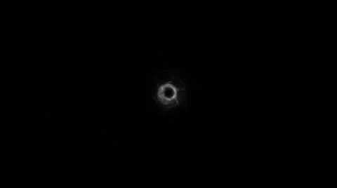 Streaming circular digital interface / Interaction moment Stock Footage 62232382