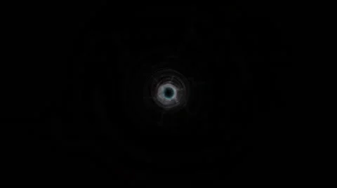 Streaming circular digital interface / Interaction moment Stock Footage 62232384