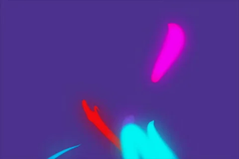 Streaming colored ribbons motion background Stock Footage 518284