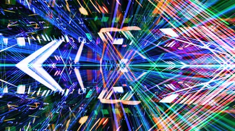 Streaming data abstraction - Digital Graffiti 046 HD, 4K Stock Video Video stock 67384626