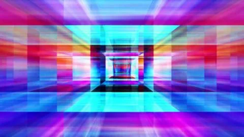 Streaming Data Abstraction Stock Illustration