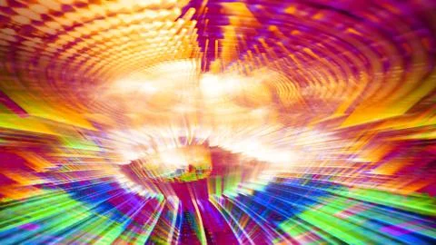 Streaming Data Abstraction Stock Illustration