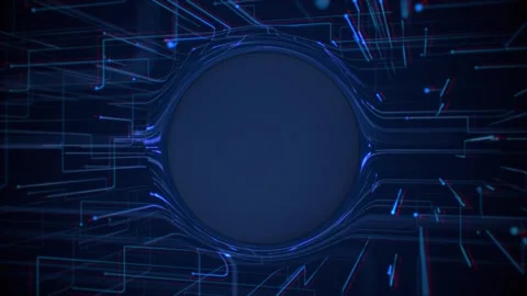 Streaming Data Technology Background with Copy Space Stock Footage 328307621