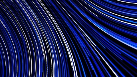 Streaming Digital Light Streaks Stock Footage 101793977