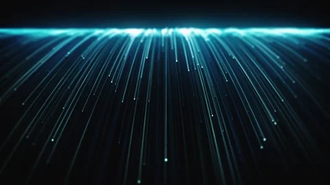 Streaming Digital Strings Technology Background Stock Footage 335687963