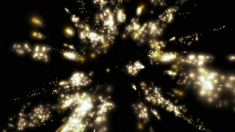 Streaming light shower explosion Stock Footage 106852909