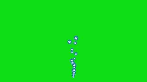 Streaming Reaction Emojis Floating Up Live Effect Loop. 库存影片 336483733