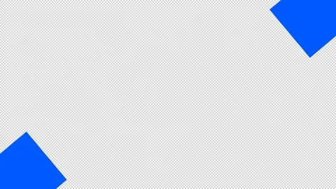 Streaming screen transition blue Video stock 231277545