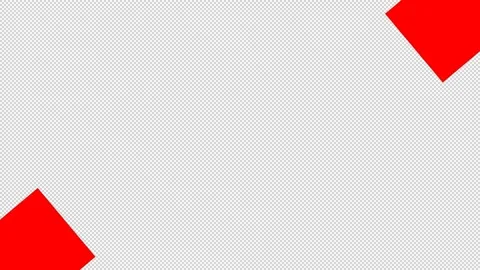 Streaming screen transition  red Video stock 231277799