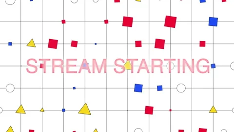 Streaming Starting Seamless Loop Background Stockbeeldmateriaal 257411032