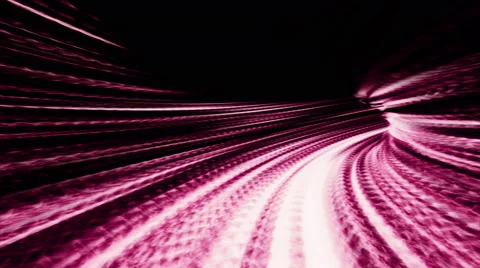 Streaming through a tunnel of refracted light - Video Background 2239 HD, 4K Stock Footage 54134112