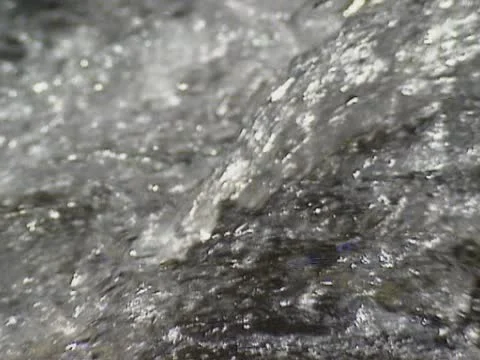 Streaming water - close up Stock Footage 22149349