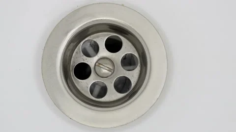 Streaming water in sink. Stock Footage 66058407