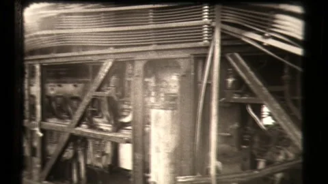 Streamlined Train Engine Wreck, Railroad Accident Disaster Stock Footage 130386199