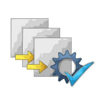 Streamlining illustration Stock Illustration