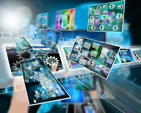 Streams Stock Illustration