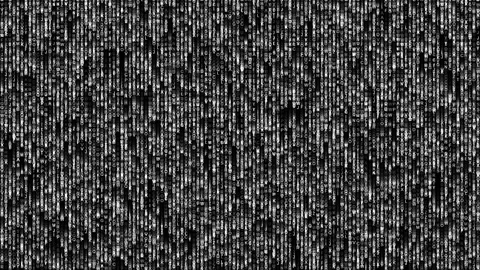 Streams of letters - matrix effect Stock Footage 102619906