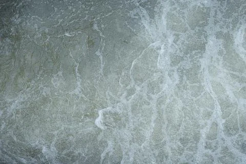 The streams make the bubbles look beautiful, Bubbles on the water, Surface .. Stock Photos