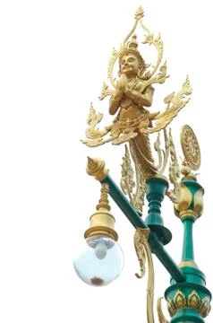 Stree light in thai style Stock Photos
