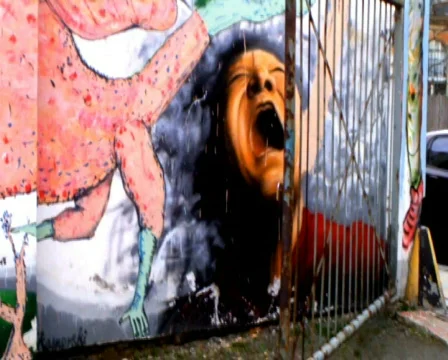 Street art Vídeo Stock 357861