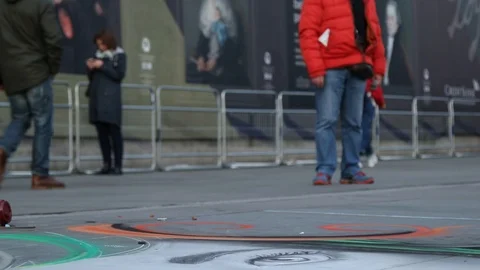 Street art Stock Footage 99560309
