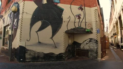 Street art 스톡 동영상 151237312