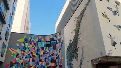 Street art 스톡 동영상 151300566