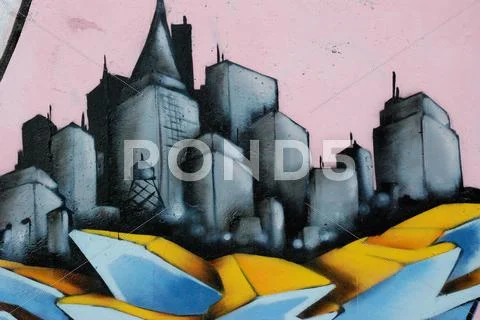 Street art Stock Illustration