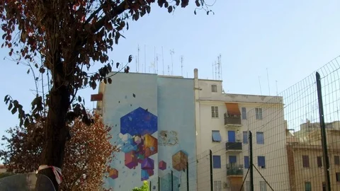 Street art, Rome Stock Footage 81116959