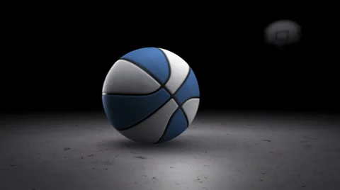 Street ball bouncing Stock Footage 34936239