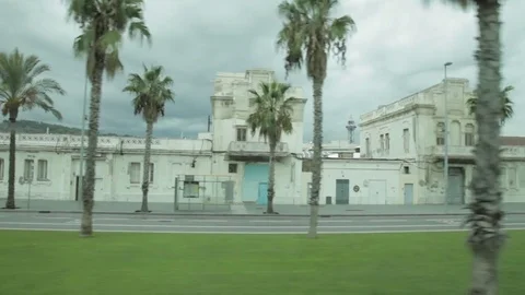 Street of barcelona Stock Footage 83303363