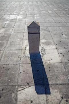 Street barrier in Athens Stock Photos
