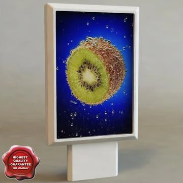 Street billboard V3 3D Model