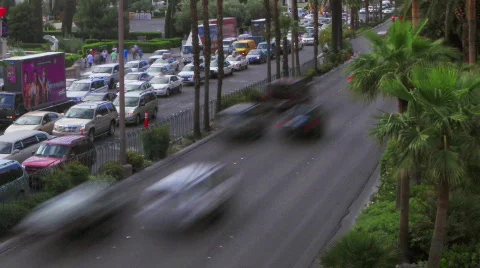 Street Blur Cropped Stock Footage 401445