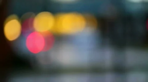 Street Blur Stock Footage 1067344