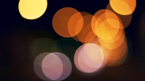 Street Bokeh Background Stock Footage 8972577