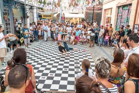 Street breakdance Stock Photos