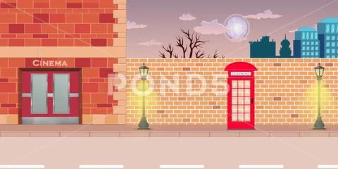 Street Brick Plantilla PSD