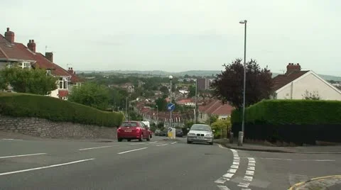 Street in Bristol (1) Stock Footage 12721456