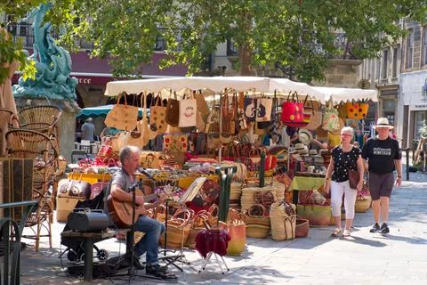 Street Busker Stock Photos