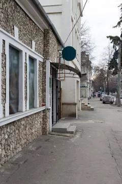 Street of the city. Stock Photos